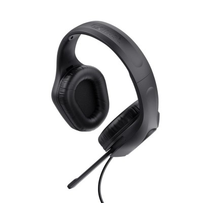 AURICULARES + MICROFONO TRUST GAMING GXT 416 ZIROX HEADSET RGB BLACK