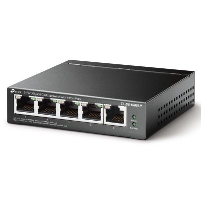 SWITCH TP-LINK GIGABIT 5 PUERTOS 4 POE+ TL-SG1005LP