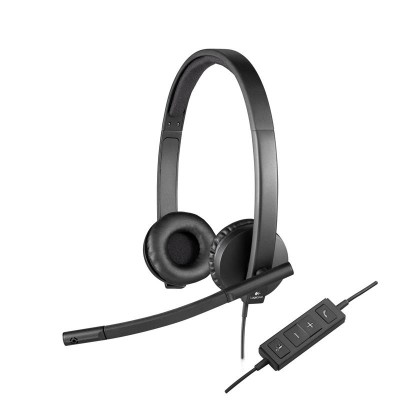 AURICULARES + MICROFONO LOGITECH H570E USB