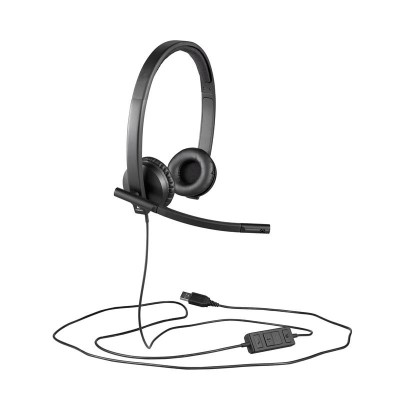 AURICULARES + MICROFONO LOGITECH H570E USB