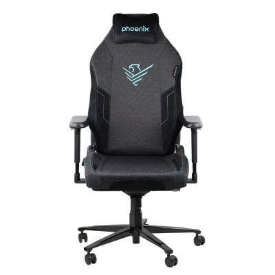 SILLA GAMING PHOENIX TELA MONARCH TALLA R BLACK/BLUE