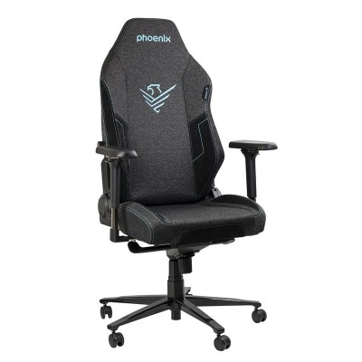 SILLA GAMING PHOENIX TELA MONARCH TALLA XL BLACK/BLUE