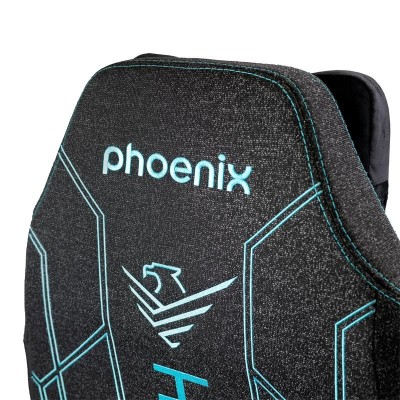 SILLA GAMING PHOENIX TELA MONARCH TALLA XL BLACK/BLUE