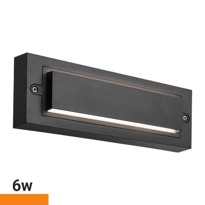 APLIQUE LED RECTANGULAR SERIE ÃNIX 6W LUZ FRIA AIRMEC