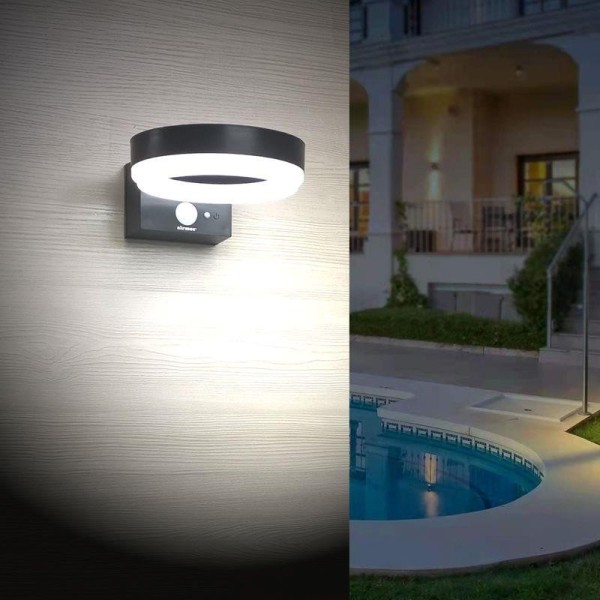 APLIQUE LED SOLAR 3.3W 400 LUMENS SERIE BIBURY LUZ FRÍA AIRMEC