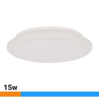 APLIQUE LED TECHO REDONDO 15W LUZ FRÍA AIRMEC