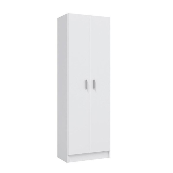 ARMARIO MULTIUSOS 2P 180X59X37CM BLANCO MOMI