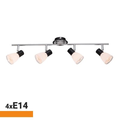 APLIQUE LED 4 FOCOS SERIE MURCIA 4XE14 AIRMEC