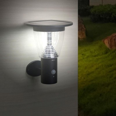 APLIQUE LED SOLAR 3.3W 400 LUMENS SERIE PEDRAZA LUZ FRÍA AIRMEC