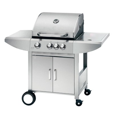 BARBACOA GAS INOX SERIE LA PALMA AIRMEC 4 FUEGOS