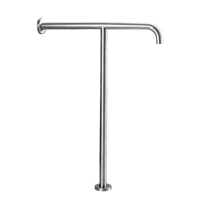 BARRA DE APOYO PARED-SUELO INOX 304 BENOTTI 73.3X55.9X3.2CM