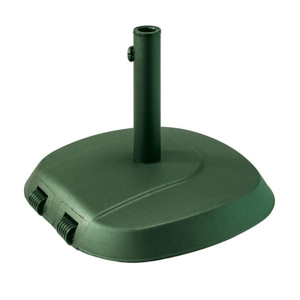 BASE DE SOMBRILLA CUADRADA VERDE SERIE KENDWA DONNA GARDEN 28 KG