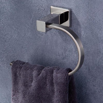 ACCESORIOS DE BAÃO SERIE CRETA 5PIEZAS NIQUEL BENOTTI