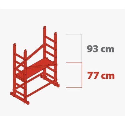 ANDAMIO DE ALUMINIO TUBULAR PACK A AIRMEC