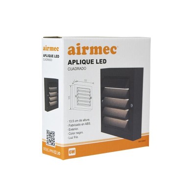 APLIQUE LED CUADRADO 6W LUZ FRÍA AIRMEC