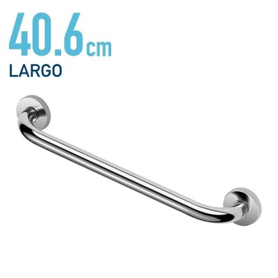 ASA DE BAÑO INOX 304 BENOTTI 2.5X40.6CM