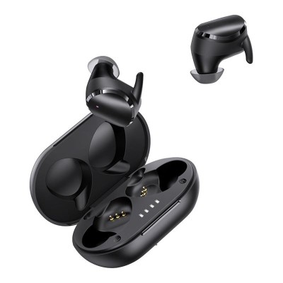 AURICULARES INALÃMBRICOS BLUETOOTH SERIE BT5.0 CON ESTUCHE NEGRO USAMS