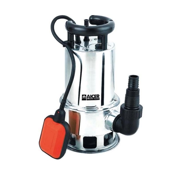 BOMBA SUMERGIBLE INOX AGUAS SUCIAS 750W AICER