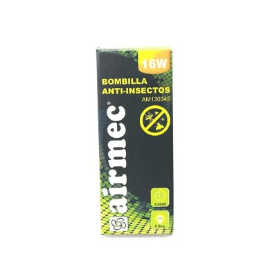 BOMBILLA ANTI-INSECTOS 16W/1900K E27 AIRMEC