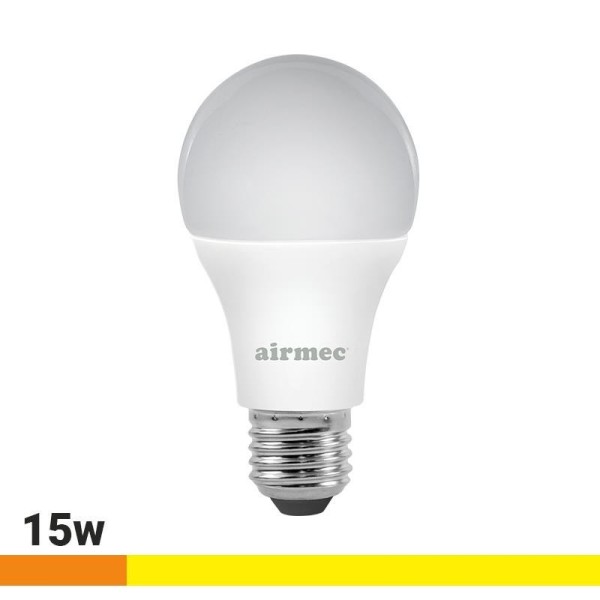 BOMBILLA LED 15W A65 E27 LUZ CÁLIDA AIRMEC