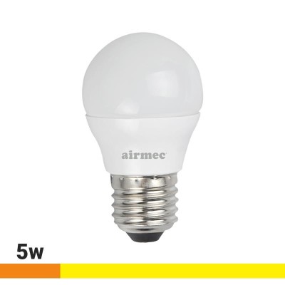 BOMBILLA LED 5W G45 E27 LUZ CÁLIDA AIRMEC