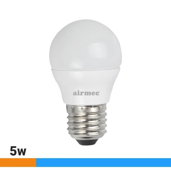 BOMBILLA LED 5W G45 E27 LUZ FRÍA AIRMEC