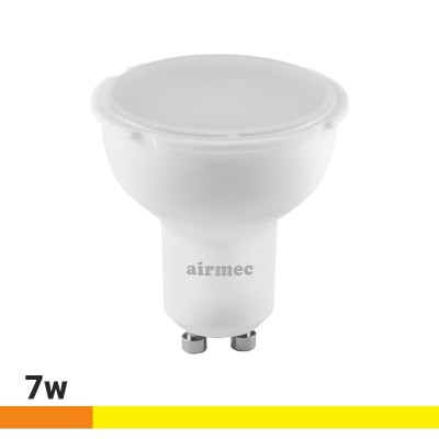 BOMBILLA LED GU10 7W LUZ CÃLIDA AIRMEC