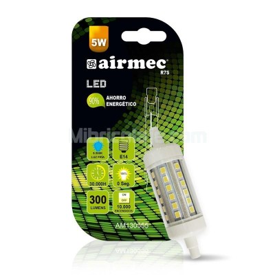 BOMBILLA LED R7S 5W E14 LUZ FRÍA AIRMEC