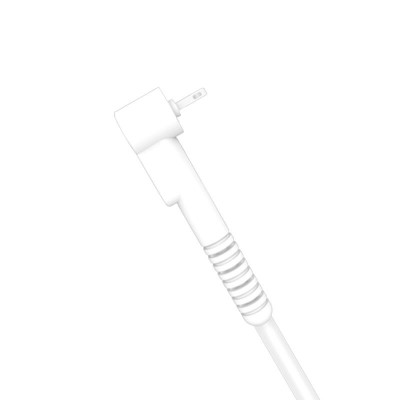 CABLE NB100 ANTI ROTURA ACODADO MICRO USB A USB BLANCO 1 METRO XO