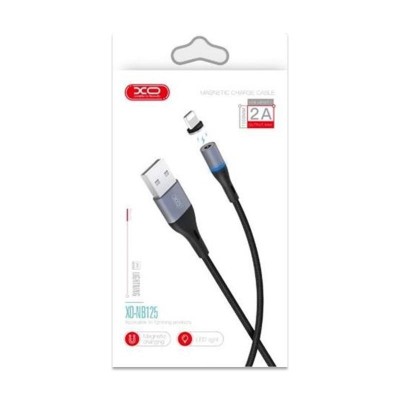 CABLE MAGNETICO MICRO USB ALUMINIO 1METRO 2A LED XO