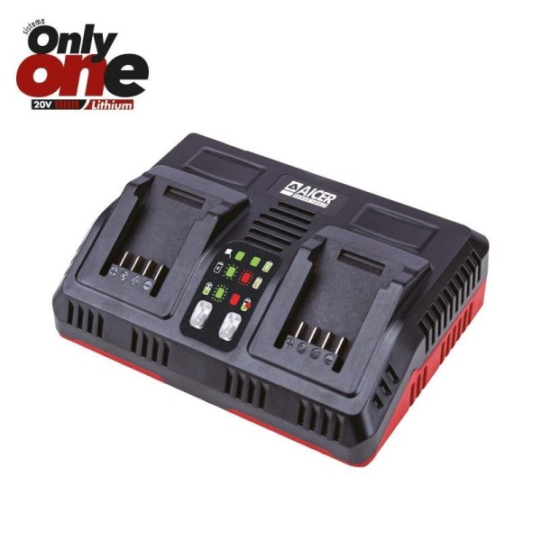 CARGADOR DOBLE 20V ONLY ONE AICER