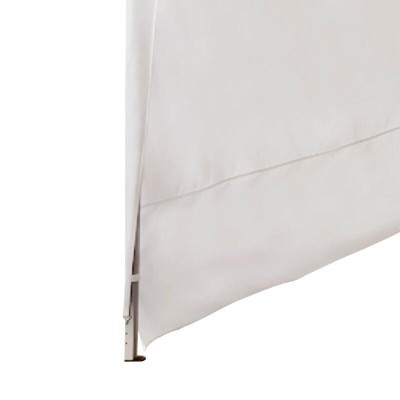 CARPA METAL BLANCA CON PAREDES DONNA GARDEN 3X6 METROS