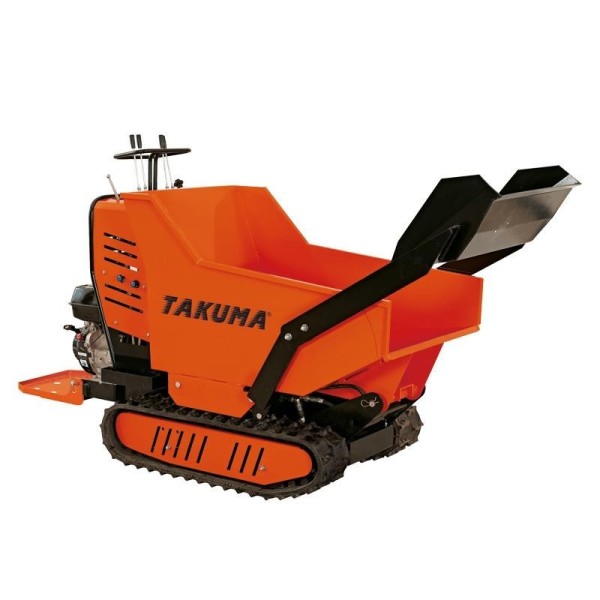 CARRETILLA ORUGA CON PALA - DUMPER TAKUMA 500 KGS 9HP