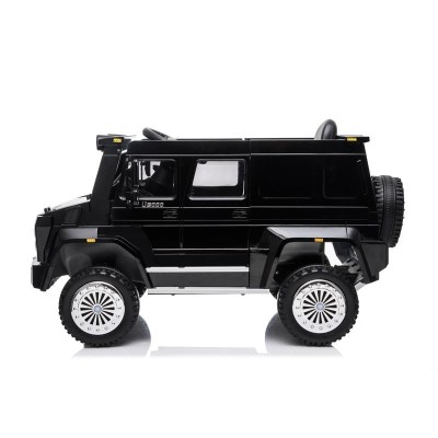 COCHE BATERIA MERCEDES UNIMOG U5000 NEGRO