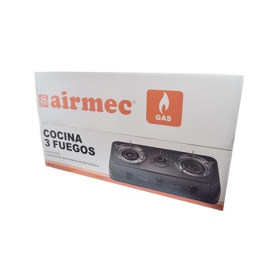 COCINA DE GAS 3 FUEGOS AIRMEC