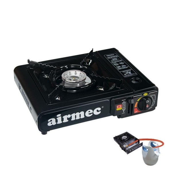 COCINA DE GAS PORTÃTIL CON DOBLE FUNCIÃN AIRMEC