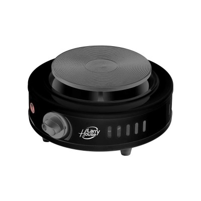 COCINA ELECTRICA 1 FUEGO 500W NEGRO LARRYHOUSE