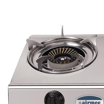 COCINA GAS 3 FUEGOS INOX AIRMEC