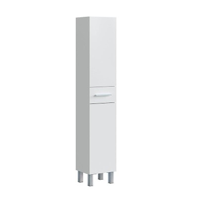 COLUMNA DE BAÑO BLANCO BRILLO 182X35X30.5CM BENOTTI