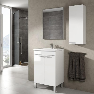 COLUMNA DE BAÑO KONCEPT BLANCO BRILLO 85X30X25CM BENOTTI