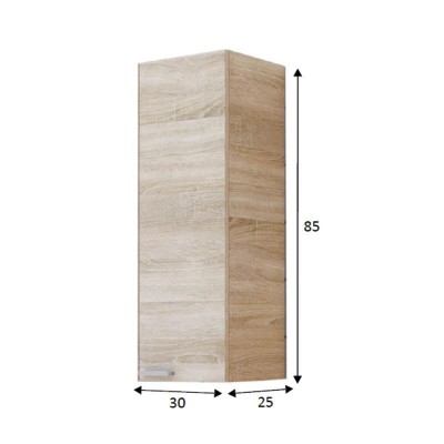 COLUMNA DE BAÑO KONCEPT ROBLE CANADIAN 85X30X25CM BENOTTI