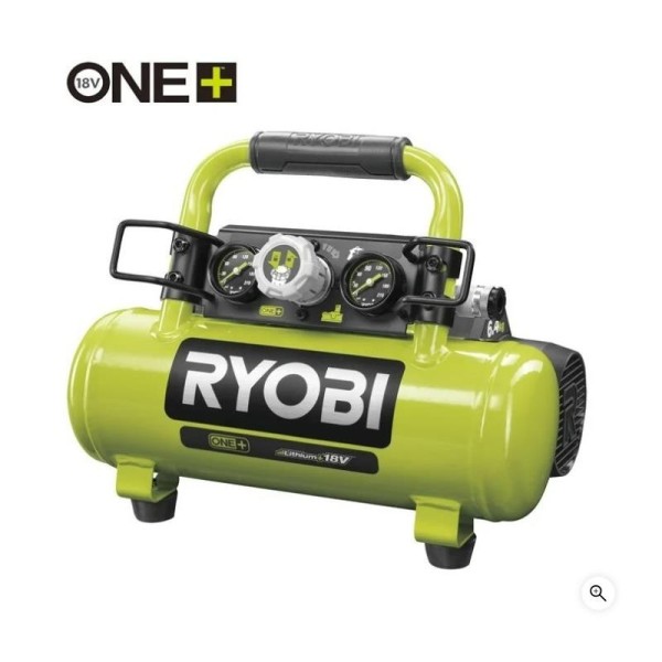 COMPRESOR DE AIRE 18V ONE+ RYOBI (SIN BATERIA)