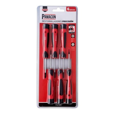 DESTORNILLADORES PRECISION 6 PCS PAMACON