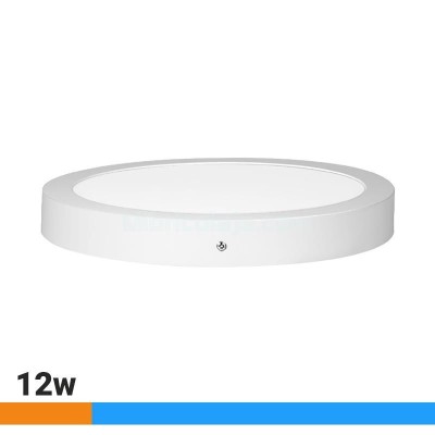 DOWNLIGHT CIRCULAR SOBREPUESTO 12W LUZ FRÍA AIRMEC