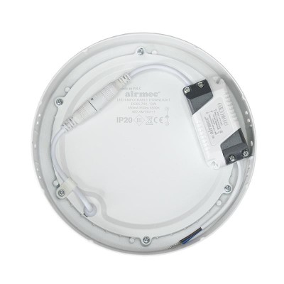 DOWNLIGHT CIRCULAR SOBREPUESTO 12W LUZ FRÍA AIRMEC