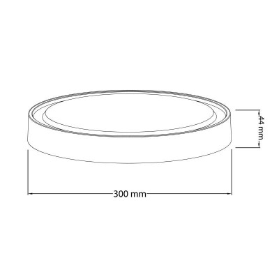 DOWNLIGHT REDONDO 18W SERIE RUBI AIRMEC