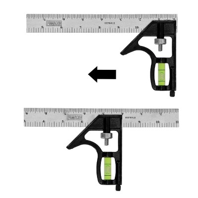 ESCUADRA COMBINADA 30CM PAMACON