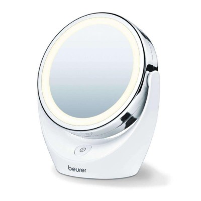 ESPEJO DE MAQUILLAJE CON LUZ LED 11CM CON 2 SUPERFICIES BEURER