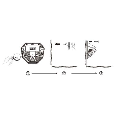 FOCO SOLAR LED 1.6W AIRMEC