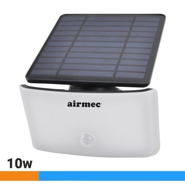 FOCO SOLAR LED LUZ FRIA AIRMEC 10W 1.080 LUMENS